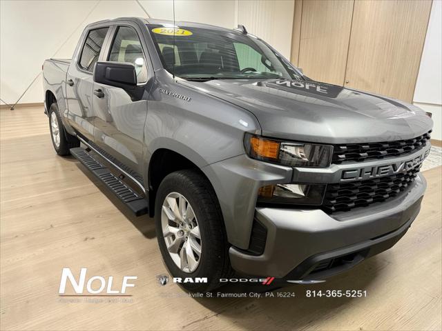 2021 Chevrolet Silverado 1500 4WD Crew Cab Short Bed Custom