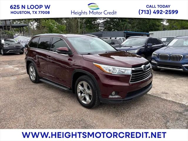 2015 Toyota Highlander Limited Platinum V6 for sale in Houston, TX