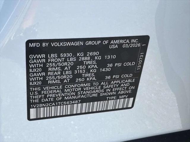 2026 Volkswagen Atlas SEL