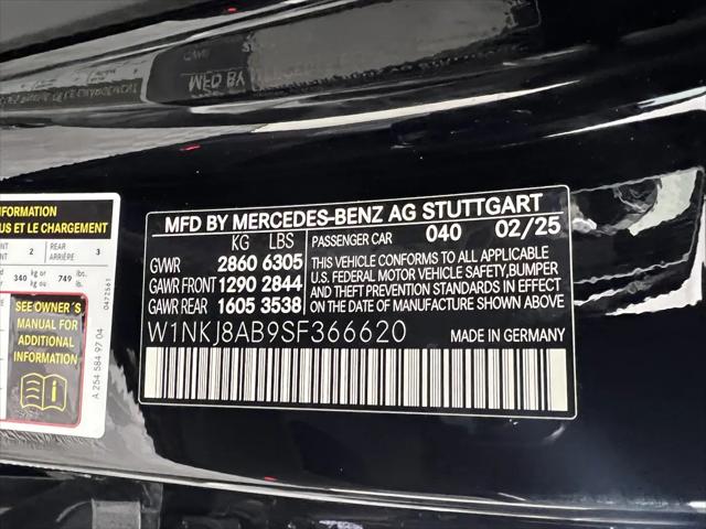 2025 Mercedes-Benz AMG GLC 63 4MATIC