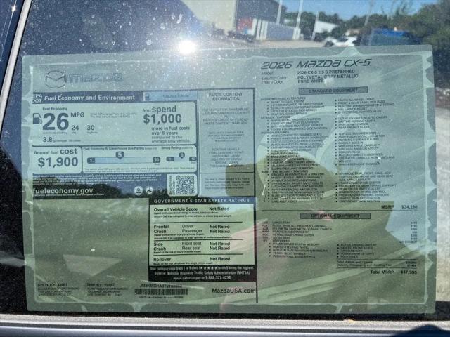 2026 Mazda CX-5 2.5 S Preferred