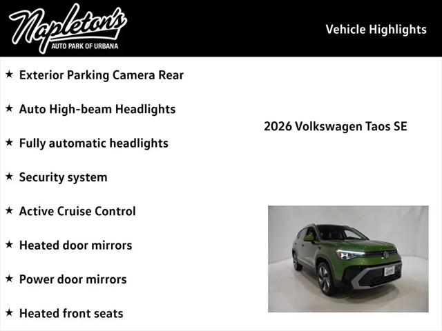 2026 Volkswagen Taos SE