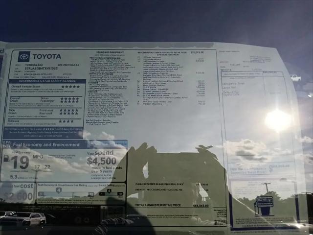 2026 Toyota Tundra SR5 CrewMax 5.5' Bed