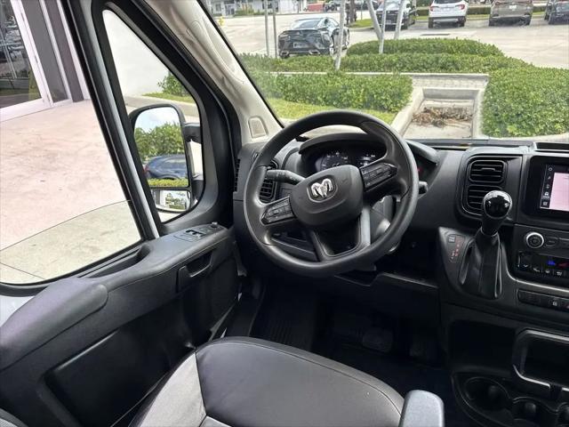2024 Ram ProMaster 2500 Cargo Van Tradesman High Roof 159" WB w/Pass Seat