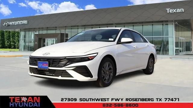 2025 Hyundai Elantra Hybrid Blue for sale in Rosenberg, TX