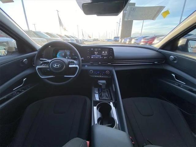 2025 Hyundai Elantra Hybrid Blue