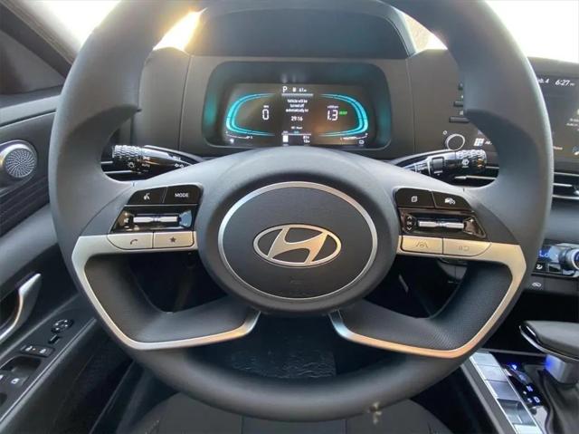 2025 Hyundai Elantra Hybrid Blue
