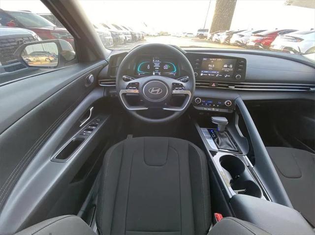 2025 Hyundai Elantra Hybrid Blue