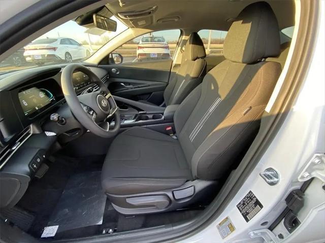 2025 Hyundai Elantra Hybrid Blue
