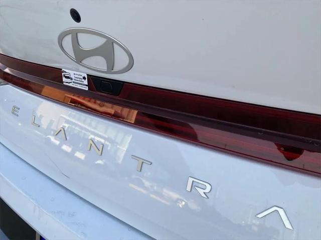 2025 Hyundai Elantra Hybrid Blue