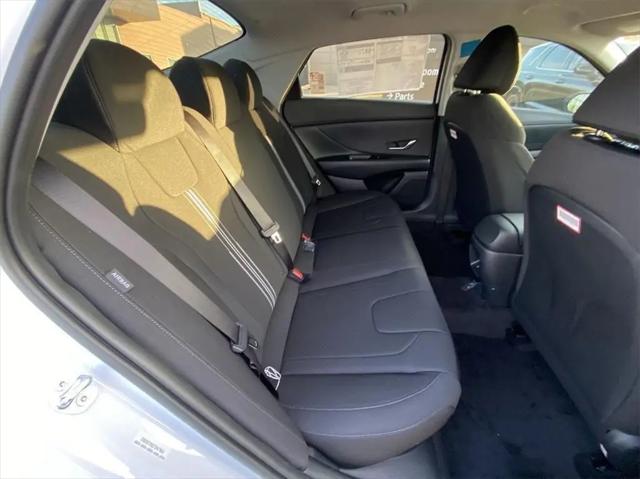 2025 Hyundai Elantra Hybrid Blue