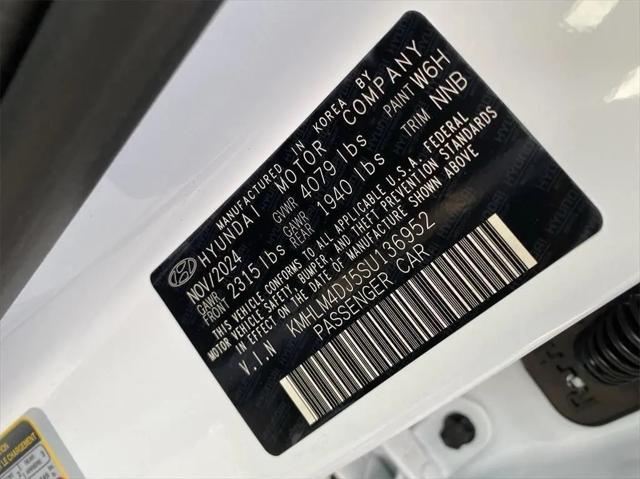 2025 Hyundai Elantra Hybrid Blue
