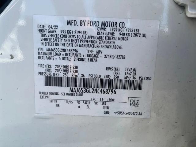 2022 Ford EcoSport SE