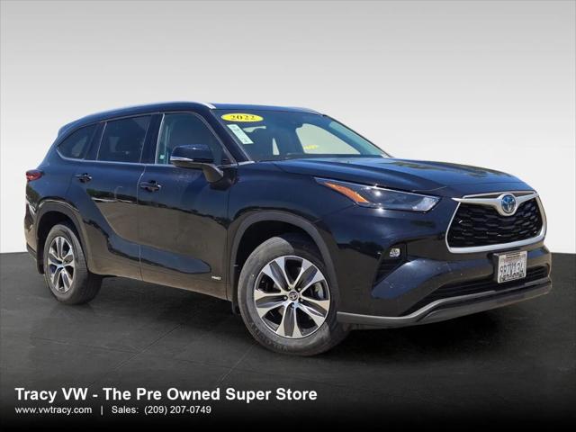2022 Toyota Highlander Hybrid XLE for sale in Tracy, CA