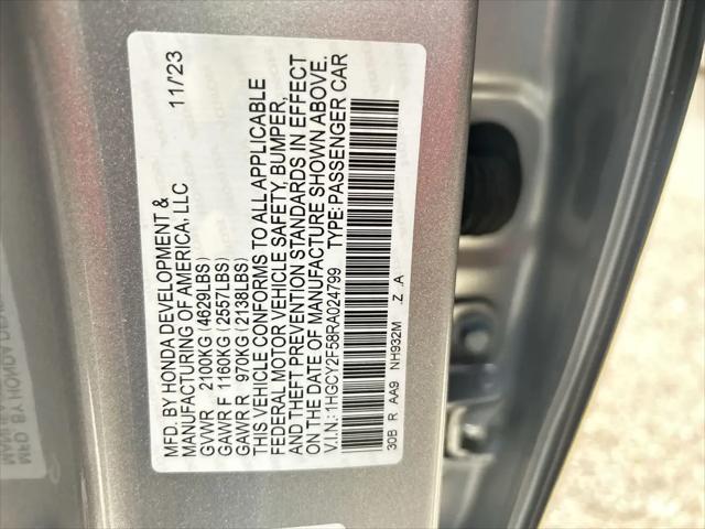 2024 Honda Accord Hybrid Sport