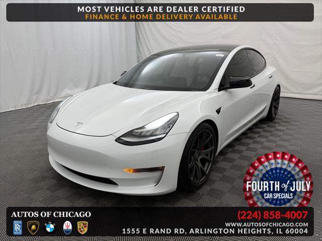 2021 Tesla Model 3 Performance Dual Motor All-Wheel Drive for sale in Downers Grove, IL