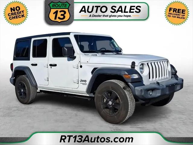 2018 Jeep Wrangler Unlimited Sport S 4x4 for sale in Levittown, PA