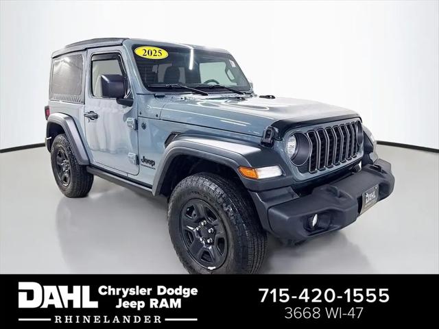 2025 Jeep Wrangler 2-Door Sport 4x4 for sale in Rhinelander, WI