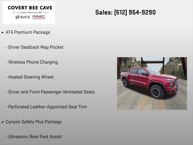2026 GMC Canyon AT4, 4WD
