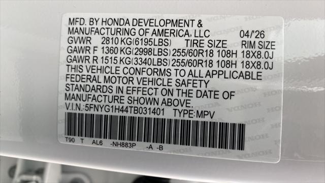 2026 Honda Pilot EX-L