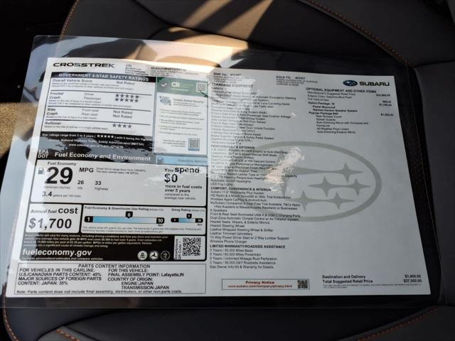 2026 Subaru Crosstrek Limited