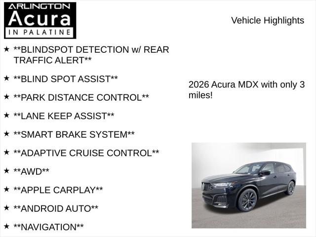 2026 Acura MDX A-SPEC