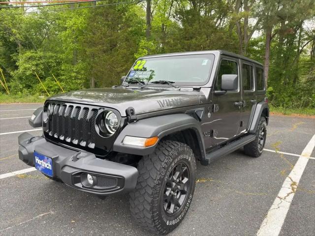2022 Jeep Wrangler Unlimited Willys 4x4 for sale in Easton, MD