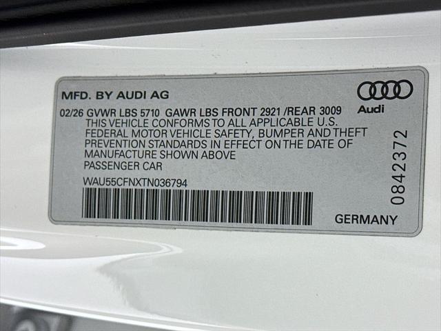 2026 Audi A6 Premium Plus quattro S tronic
