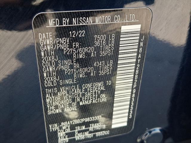 2023 Nissan Armada SL 4WD