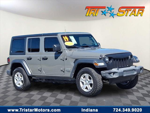 2019 Jeep Wrangler Unlimited Sport S 4x4 2019 Jeep Wrangler Unlimited Sport S 4x4