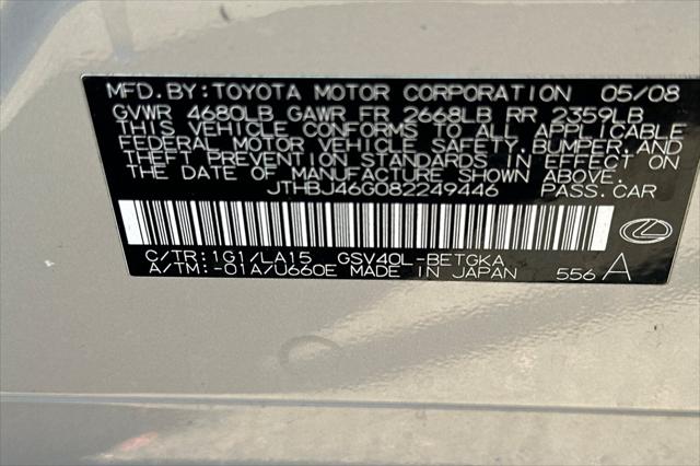 2008 Lexus ES 350 350
