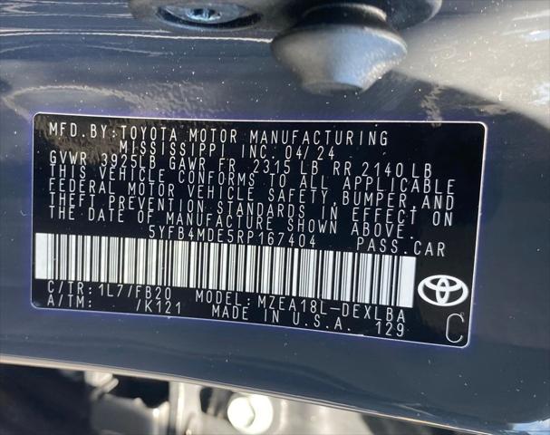 2024 Toyota Corolla LE