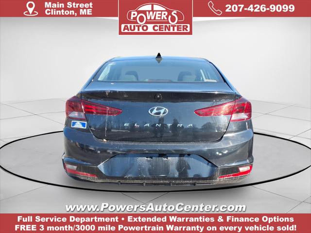 2020 Hyundai Elantra SEL