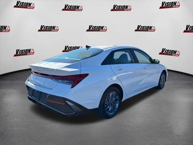 2025 Hyundai Elantra Hybrid Blue