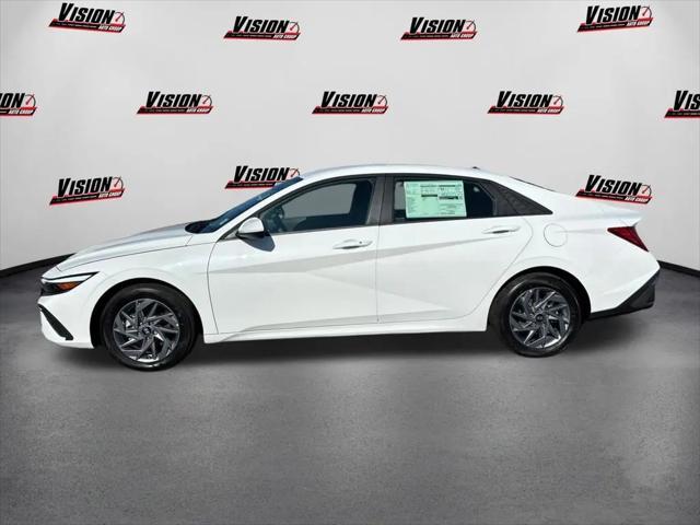 2025 Hyundai Elantra Hybrid Blue