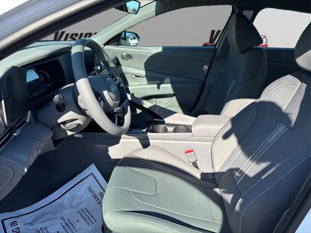 2025 Hyundai Elantra Hybrid Blue