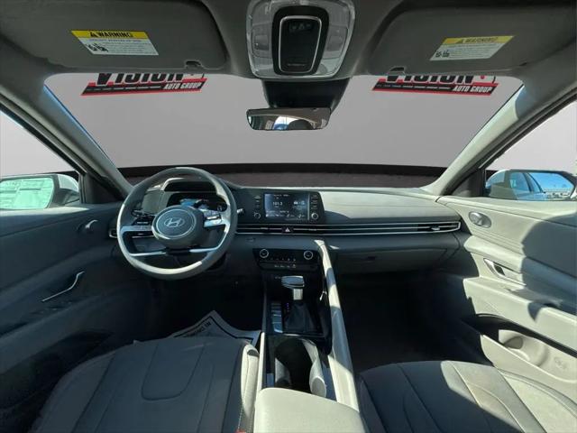 2025 Hyundai Elantra Hybrid Blue