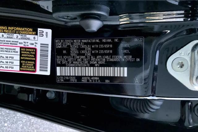 2022 Toyota Highlander Hybrid XLE