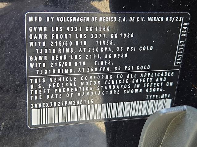 2023 Volkswagen Taos 1.5T SE