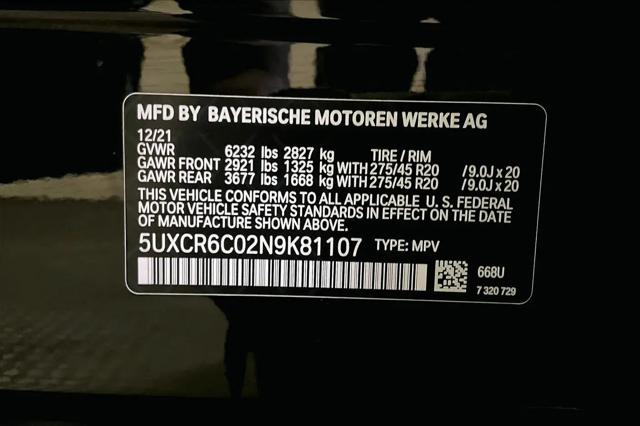 2022 BMW X5 xDrive40i
