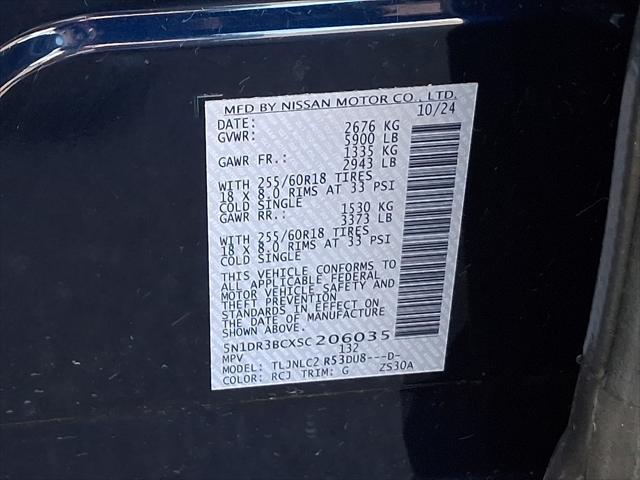 2025 Nissan Pathfinder SV 4WD