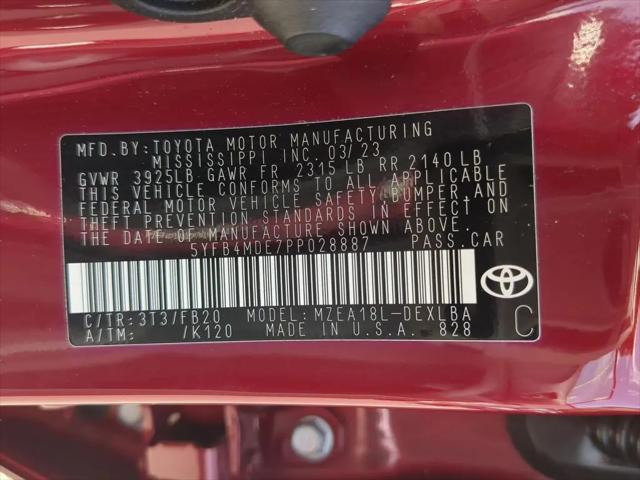 2023 Toyota Corolla LE