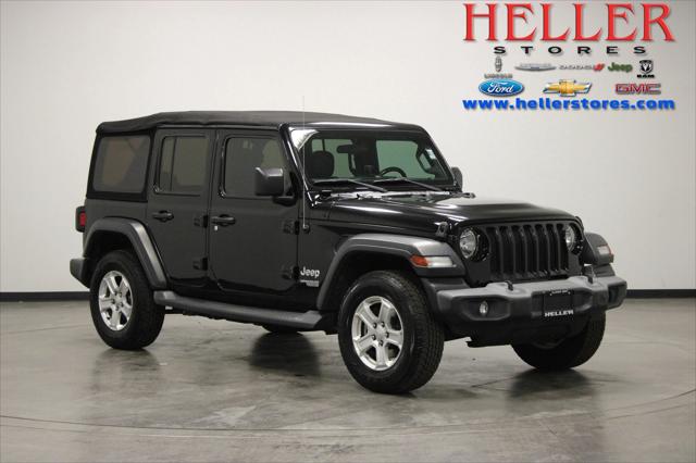 2018 Jeep Wrangler Unlimited Sport S 4x4 for sale in Pontiac, IL