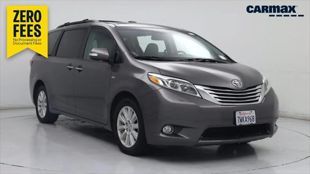 2017 Toyota Sienna Limited 7 Passenger for sale in Buena Park, CA