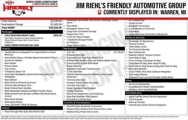 2019 Jeep Cherokee Latitude Plus 4x4 for sale in Warren, MI