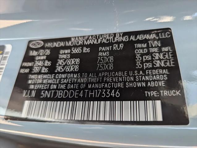 2026 Hyundai Santa Cruz SEL