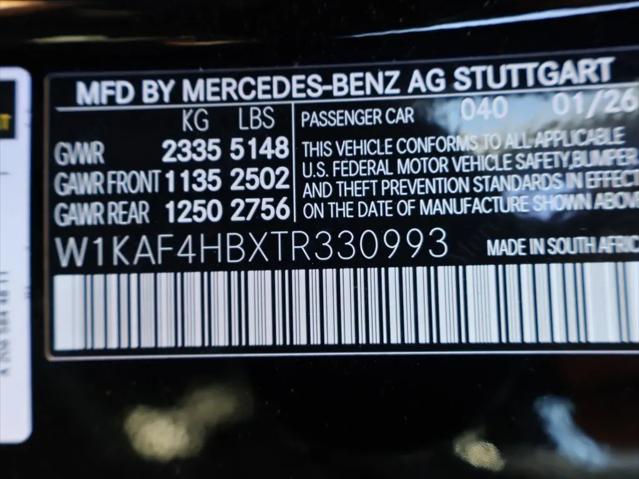 2026 Mercedes-Benz C-CLASS C 300 C 300