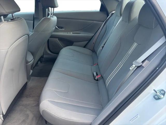 2025 Hyundai Elantra Hybrid Blue