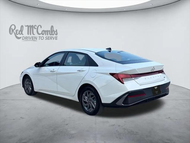 2025 Hyundai Elantra Hybrid Blue
