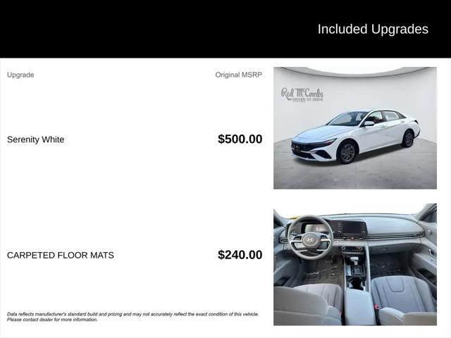 2025 Hyundai Elantra Hybrid Blue